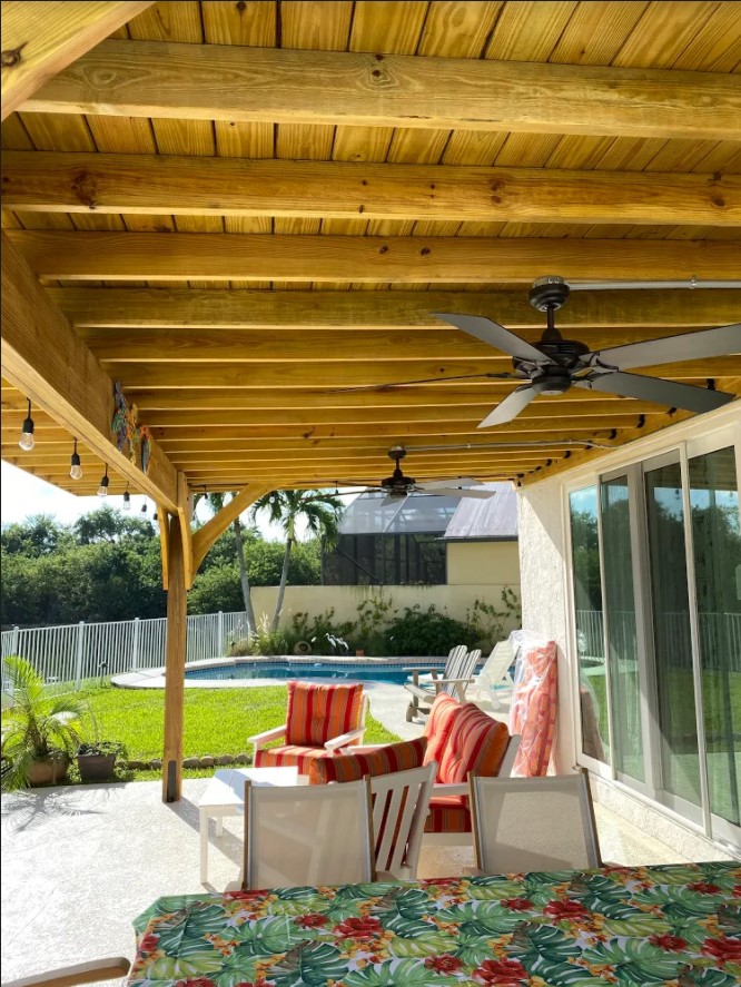 Exposed Rafter Porches Photo Gallery